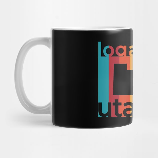 Logan Utah Retro by easytees